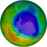 Antarctic Ozone 2001-10-23
